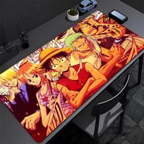 ONE PIECE Luffy Mousepad Computer Game Mouse Pad Extended Desk Pad NonSlip AntiDirt Gaming Mouse Pad 30x80x0.2cm