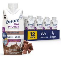 Ensure Enshore Max Protein Nutritional Meal Replacement Drink Milk Chocolate Flavor 330ml 12 Bottles Pack 12 pcs | 12 Bottles 12 pcs