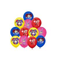 The Amazing Digital Circus  Tableware Birthday Party Decoration Balloon Banner Cake Topper Party Supplies Baby Shower Other