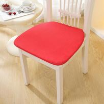 Audinio universali biuro kėdė ir suoliuko pagalvėlė studentams ir valgomajam 40x42x3cm with Straps red
