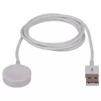 Akyga AK-SW-15 magnetinis įkrovimo laidas Apple Watch, USB, 1 m, baltos spalvos (AK-SW-15)