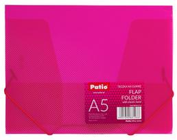Dėklas dokumentams PATIO su gumele, PP, A5