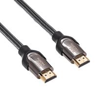 Akyga AK-HD-05S HDMI 2.1 ekranuotas kabelis, 48Gbps, 8K@60Hz, 4K@120Hz, 0,5 m, juodas