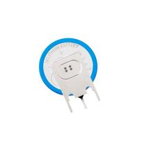 Akyga AKY1086 CR2032 PP3A ličio baterija 3 V 210 mAh su 3 išvadais, 4 mm žingsnis (THT)