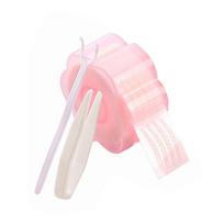 360Pcs Waterproof Invisible Lace Eyelid Sticker S/L Fold Double Eyelid Tape Transparent Mesh Type Eyelid Tape Roll Women white