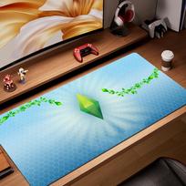 The Sims 4 pelės kilimėlis Žaidėjo stalas Žaidimų pelės kilimėliai Anime pelės kilimėlis XXL Žaidėjų priedai Mausepad PC žaidėjui Pilnas Varmilo kilimas 30cmx80cm(11.8x31.5inch)
