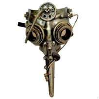 Maro Praktikuotojo Veido Dangalas Steampunk Gydytojo Paukščio Snapas Veidas Metalą Primena bronza