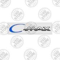 Ford C Max raidės Automobilio 3D metalinės raidės Logotipas Ženklelis Lipdukai Lipdukas Automobilio Automatinis CEP3 Galinės bagažinės raidžių emblema Stiliaus lipdukai white