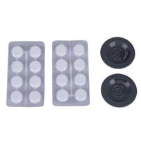 Espresso Machine Cleaning Tablets with 16 Tablets and 2 Cleaning Disc for Routine Descaling Support, Residues Cleanup and Filter Care at Homes 1 black