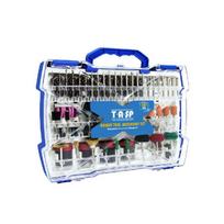 TASP 287pcs Electric Rotary Tool Accessory Kit – Abrasive Grinding, Sanding, Polishing & Drilling Bits for Dremel Mini Drill 287pcs