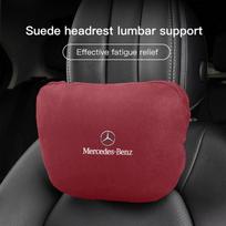 Aukštos kokybės automobilio kaklo galvos atramos atrama sėdynės minkšta pagalvė Mercedes Benz AMG Smart W205 C300 W203 W206 W108 W124 W126 W140 W168 ED1 brown
