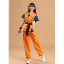 Dragon Ball Super Black Goku Cosplay Costume Men Zamasu Grey Gi Uniform Halloween Party Anime Role Play Outfit Full Set XL(180-185cm) oranžinė