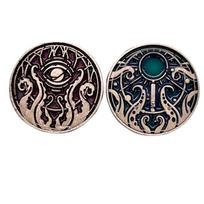 Doom Clue Metal Coin Replacement for Arkham Horror 1 Pcs