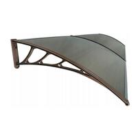Stogelis virš durų Metal-Gum, 200×100 cm, rudas 200x100 cm
