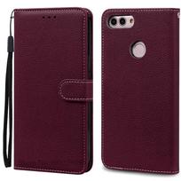 Dėklas Huawei P Smart 2018 FIG-LX1 Odinis Piniginės Tipo Atverčiamas Dėklas Huawei P Smart Dėklas FIG-LX1 5,65 colio Dėklas Coque Fundas Korpusas P Smart 2018 FIG-LX1