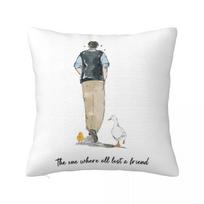 Matthew Perry Chandler Bing Pillow Cases Cushion Cover Creative Zippered Decorative Throw Pillow Case Cover for Home x 66x66cm smėlis