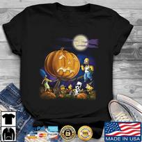 Happy Halloween The Simpsons Goes for Old-Timey Shirt S-5XL Gift Fans Unisex T-Shirt S brown