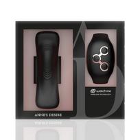 ANNE'S DESIRE Panty Pleasure ADPANTY Black/Gold - Wearable Remote System