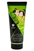 Shunga Massage Cream Pear & Exotic Green Tea 200ml - Silky Edible Formula