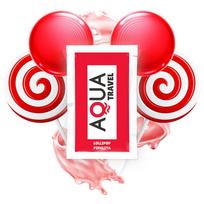 AQUA TRAVEL Water-Based Lubricant Lollipop Flavour 6ml Pocket Size