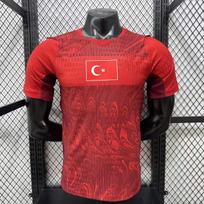 Turkijos marškinėliai 2026 m. Pasaulio čempionatui nepopuliarūs namų ir išvykos futbolo marškinėliai didelis dydis Turkijos futbolo marškinėliai M red