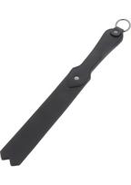 Rimba Genuine Leather Slapper I - Double-Layer Impact Tool, Black