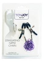 ToyJoy Rimba Stimulating Nipple Chain Adjustable Stainless Steel 8713221490476