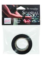 CalExotics Scandal Black Tape 15m - Self-Adhesive Restraint PVC System