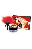 Shunga Strawberry Edible Massage Powder Kit 75g - Scented Body Care Set