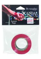 CalExotics Scandal Red Reusable Bondage Tape 15m PVC