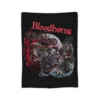 Bloodborne Dark Souls Blanket Flannel Textile Decor Multi-function Lightweight Throw Blanket for Bedding Couch Rug Piece Size: 75*100cm, Weight: 280 GSM brown