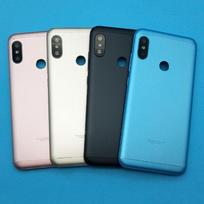For Xiaomi Mi 2 Lite / Redmi 6 Pro Battery Back Cover Rear Housing Metal  Card Tray Holder Repair Spare Parts juoda