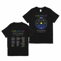 HOT!! Coldplay Music Of The Spheres WORLD TOUR 2022 T-shirt, Music Band T shirt XL black