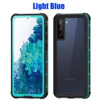 IP68 Waterproof Diving Swim OutdoorSport TPU Armor Cover Case For Samsung Galaxy S22 Ultra Plus S21 S20 Note 20 Ultra Note 10 Galaxy S22 blue