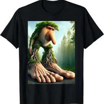 Brr Patapim Italian Brainrot Meme T Shirt L gray