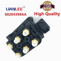For 2013-2018 Ram 1500 (DS) Crew/Extended/Standard Cab Pickup,2500 (DJ),3500 (D2) Air Suspension Solenoid Valve Block 68204398AA black
