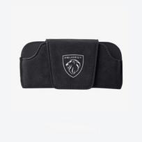 Automobilio skydelio nuo saulės akinių laikiklis Peugeot 408 4008 308 3008 Rifter 5008 508 2008 208 301 RCZ 407 Automobilio interjero akinių spaustukas juoda