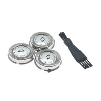 3 vnt. skustuvo peiliukų ir galvučių rinkinys, skirtas Philips HQ8, su valymo šepetėliu, tinka PT735 PT860 PT870 AT890 8895XL 8894XL gray