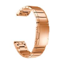 20/22/26 mm nerūdijančio plieno dirželis, skirtas Garmin Fenix ​​5 5S 5X Plus 6 6S 6X Pro 7 7 7S 7X greitai atsegama laikrodžio apyrankė For 20mm beige