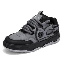 Street Green Ritinėjimo Batai Vyrams Platforminiai Odiniai Atsitiktiniai Sportbačiai Vyrams Mados Dizainerio Batai Vyrams zapatillas de hombre 42 gray