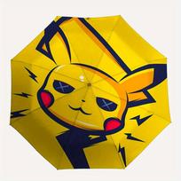 1pc Pikachu Electric Automatic Open/Close Umbrella Sturdy Iron Frame, Compact Travel Umbrella - Perfect Gift for Women, Men, a0829122 yellow