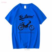 Mopedas 103 SPX Classic Marškinėliai ilgomis arba trumpomis rankovėmis vintažiniai skalbti gatvės stiliaus Unisex kasdieniai minkšti šiek tiek patogūs madingi 3XL blue