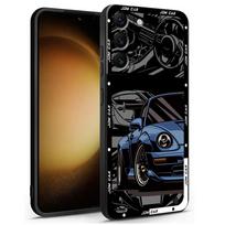 Soft Cover Phone Case for Samsung Galaxy A56 A33 A53 A73 A22 A35 A32 A55 A25 A54 A72 A24 A25 A23 A34 A36 A26 Japan JDM Sports Galaxy A55 5G beige