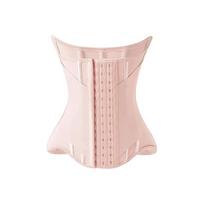 Women Universal U-shaped Waist Trainer Corset Shapewear Classic Breathable Comfortable Slimming Body Shaper Underwear Shapewear XXL šviesiai rausvos spalvos