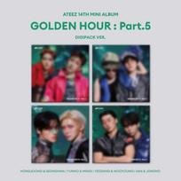 ATEEZ – [AUKSO VALANDA : DALIS.5] 14-asis mini albumas DIGIPACK KOMANDA YUNHO & MINGI