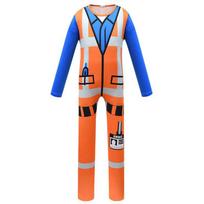 Akį traukiantis Roblox Cosplay kostiumas Vaikams Kombinezonas Helovinui Ir Šventėms Orange Jumpsuit Only,150cm blue