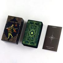 Waite Tarot Cards With Colorful Edges And Paper Guide For Tarot Enthusiasts CLASSIC black