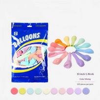 100 Pcs Matte Latex Candy Color Balloon For Christmas Halloween Wedding Birthday Decor A2