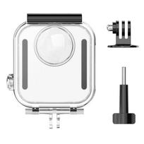 GoPro MAX 2 Waterproof Housing Case Underwater Action Camera Diving Shell Protective Cover PC Material GoPro MAX2 Waterproof Housing gray
