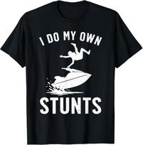 Cool Jet Ski Graphic Tee for Water Sports Enthusiasts - Unisex T-Shirt XXXXL black